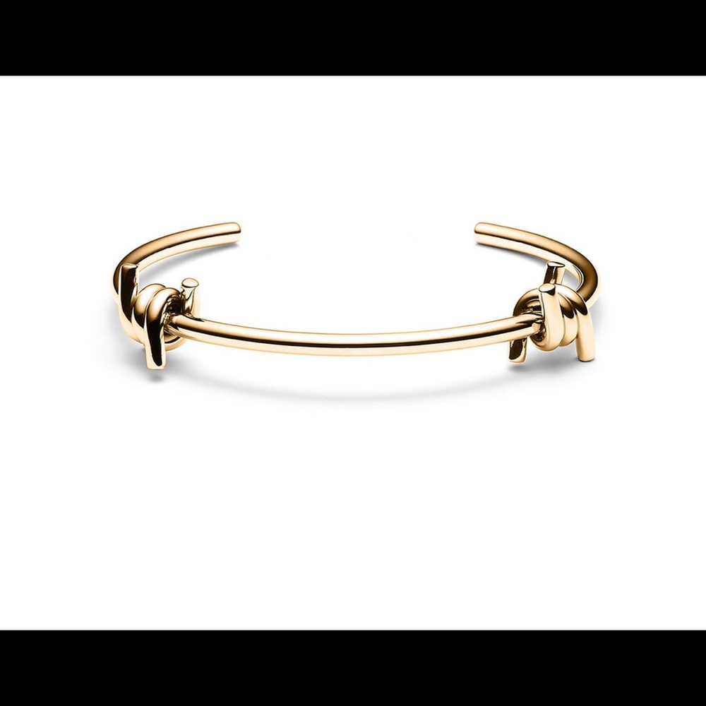 New MVMT Gold Double Barbed Cuff